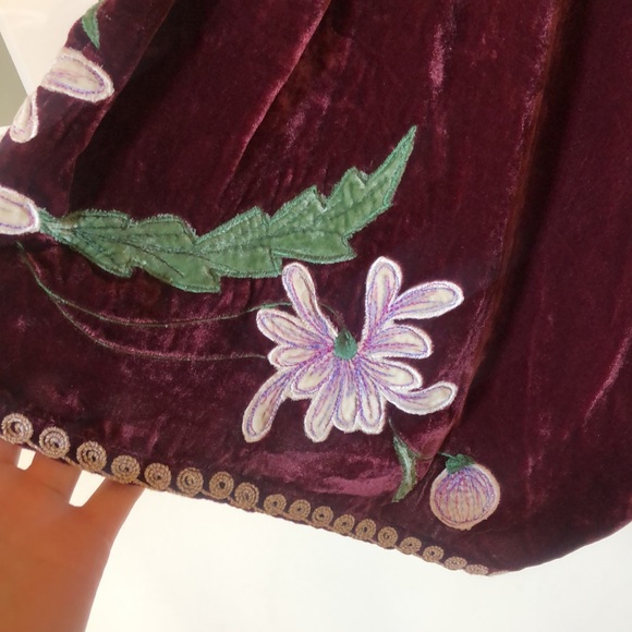 Hp 🦄 Chasing unicorns purple haze velvet shorts L - Picture 6 of 7